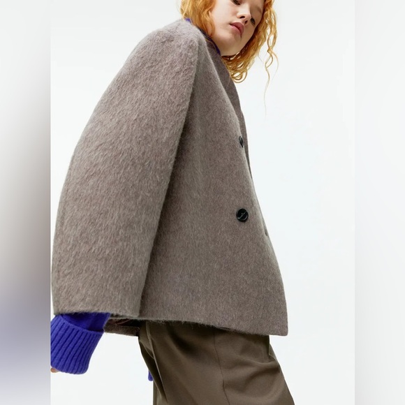 Arket Double-Face Wool Jacket - Picture 4 of 9